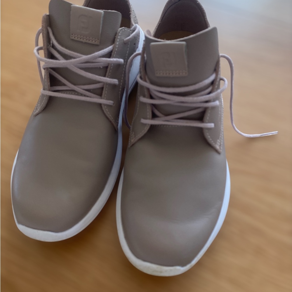 Taupe FJ Mens Golf Shoes ⛳️